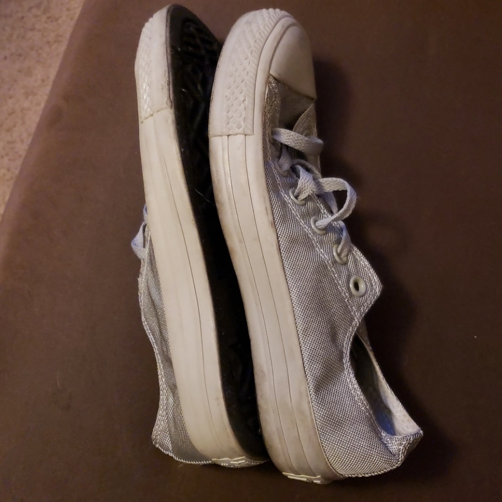 Gray Converse All Stars - Picture 5 of 6